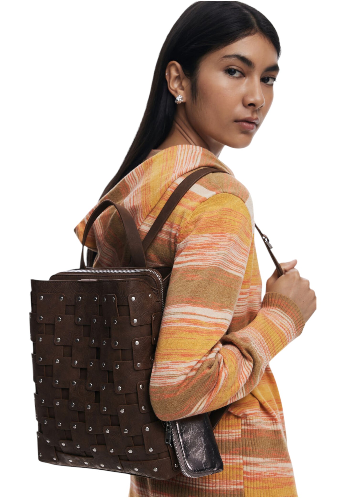 Zaino  Donna Desigual  New Patch 1 Choco Sumy 25WAKP39