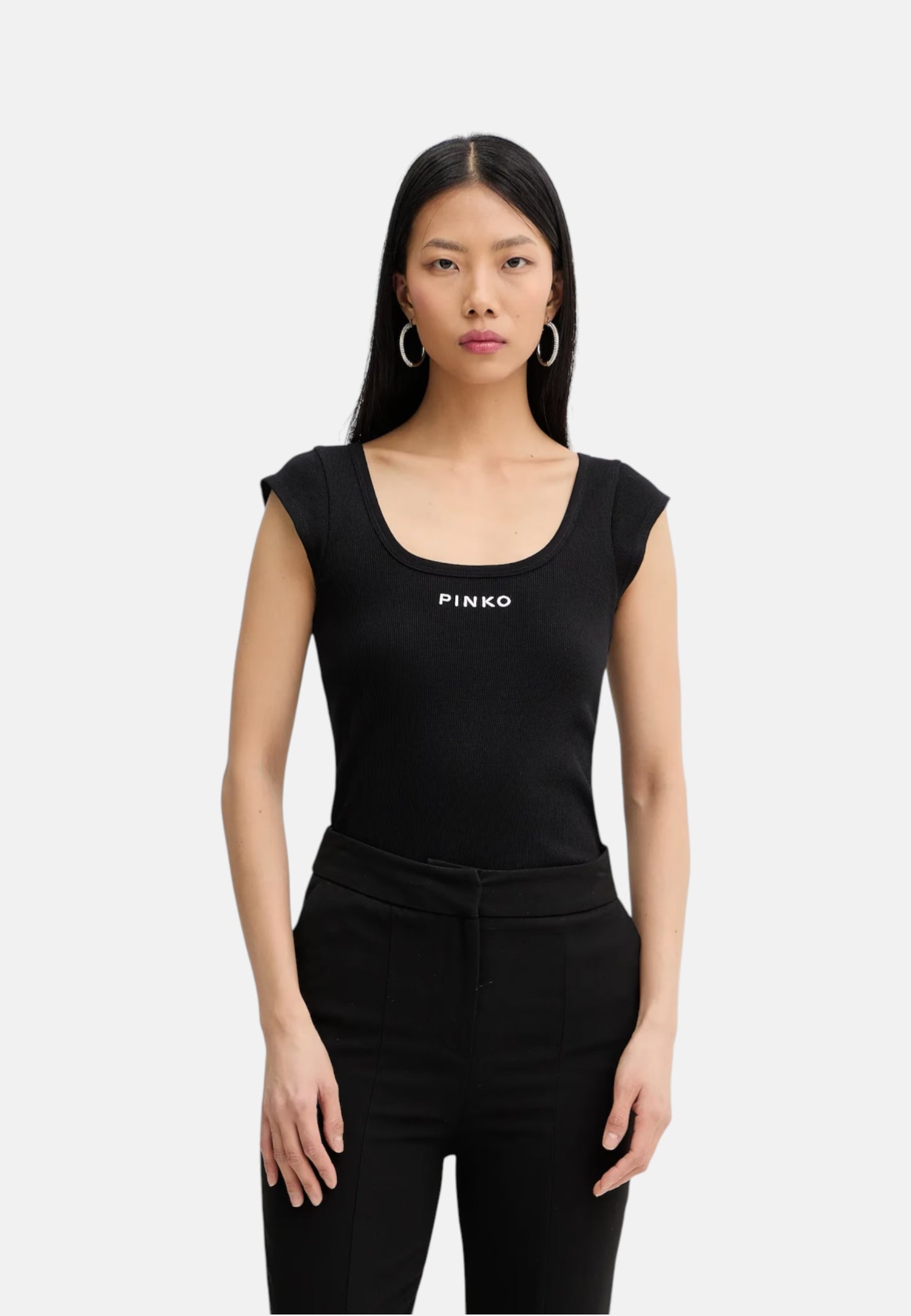 Top  Donna Pinko Costina Logo Tenace 105511A338