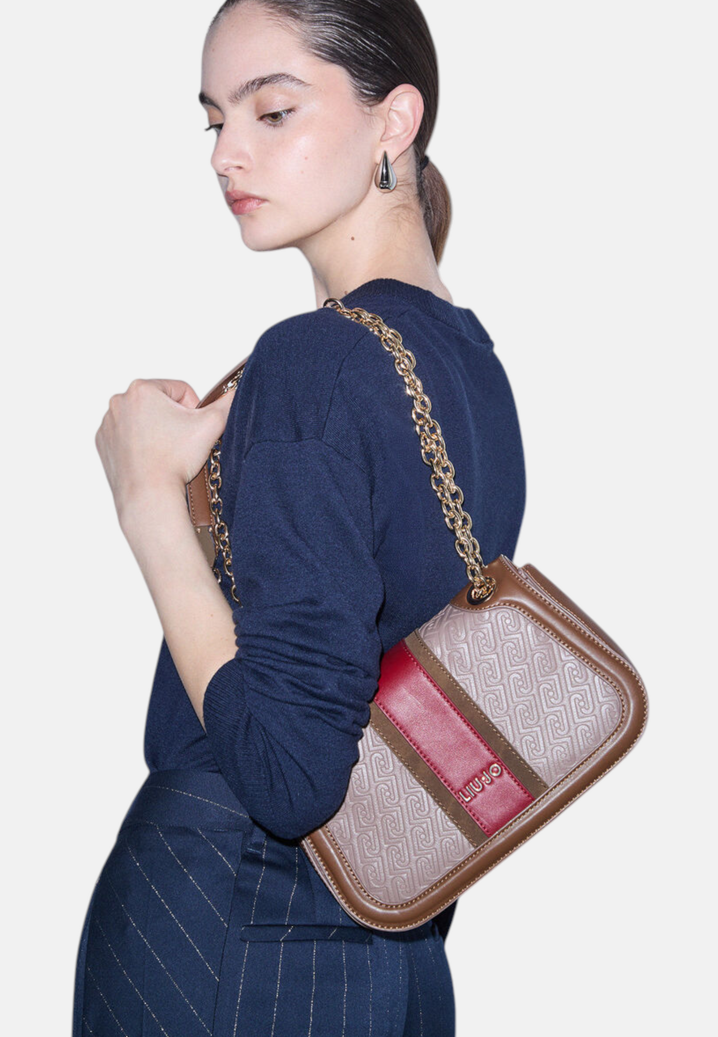 Borsa A Tracolla Donna Liu Jo Con Patta Media  AF6108E1141