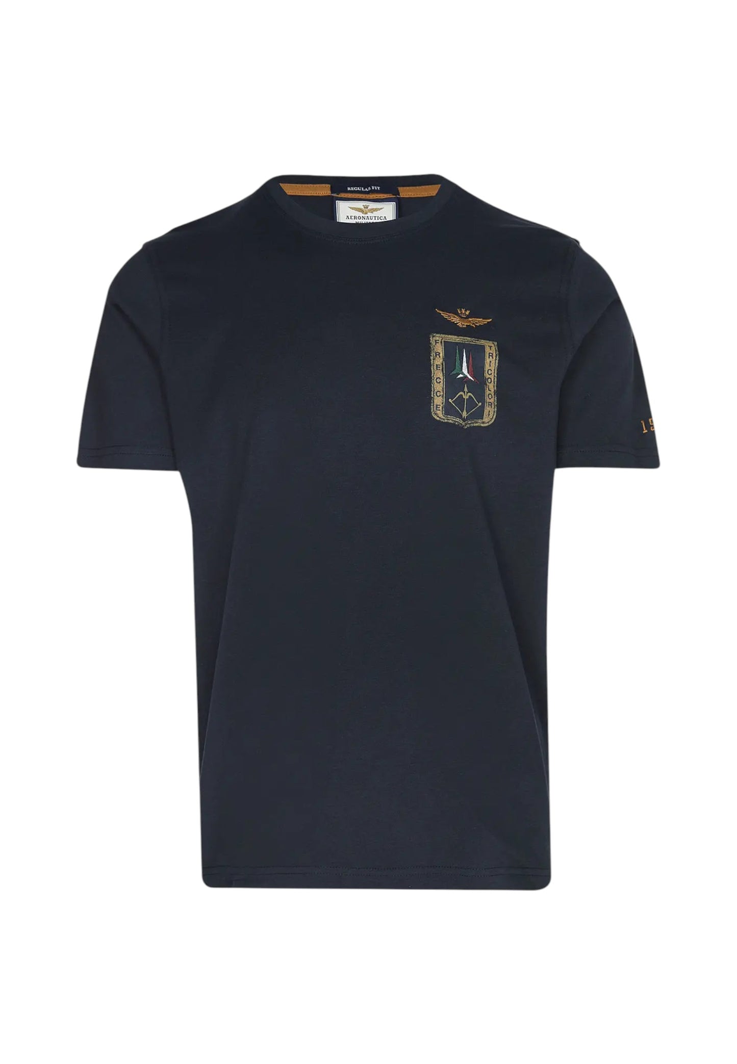 T-Shirt Manica Corta Uomo Aeronautica Militare Con Stemma Frecce Tricolori 261TS2534UJ00641