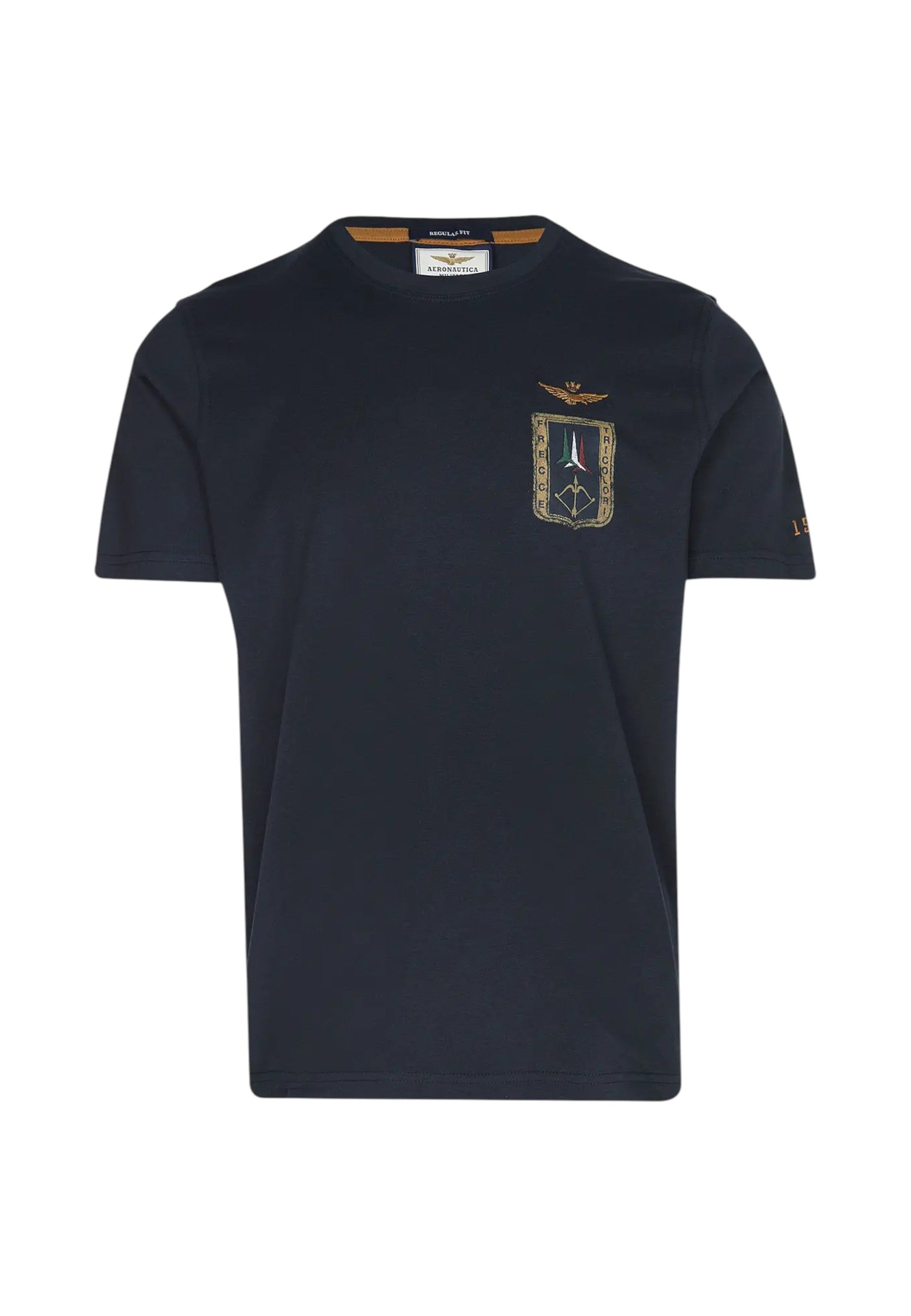 T-Shirt Manica Corta Uomo Aeronautica Militare Con Stemma Frecce Tricolori 261TS2534UJ00641