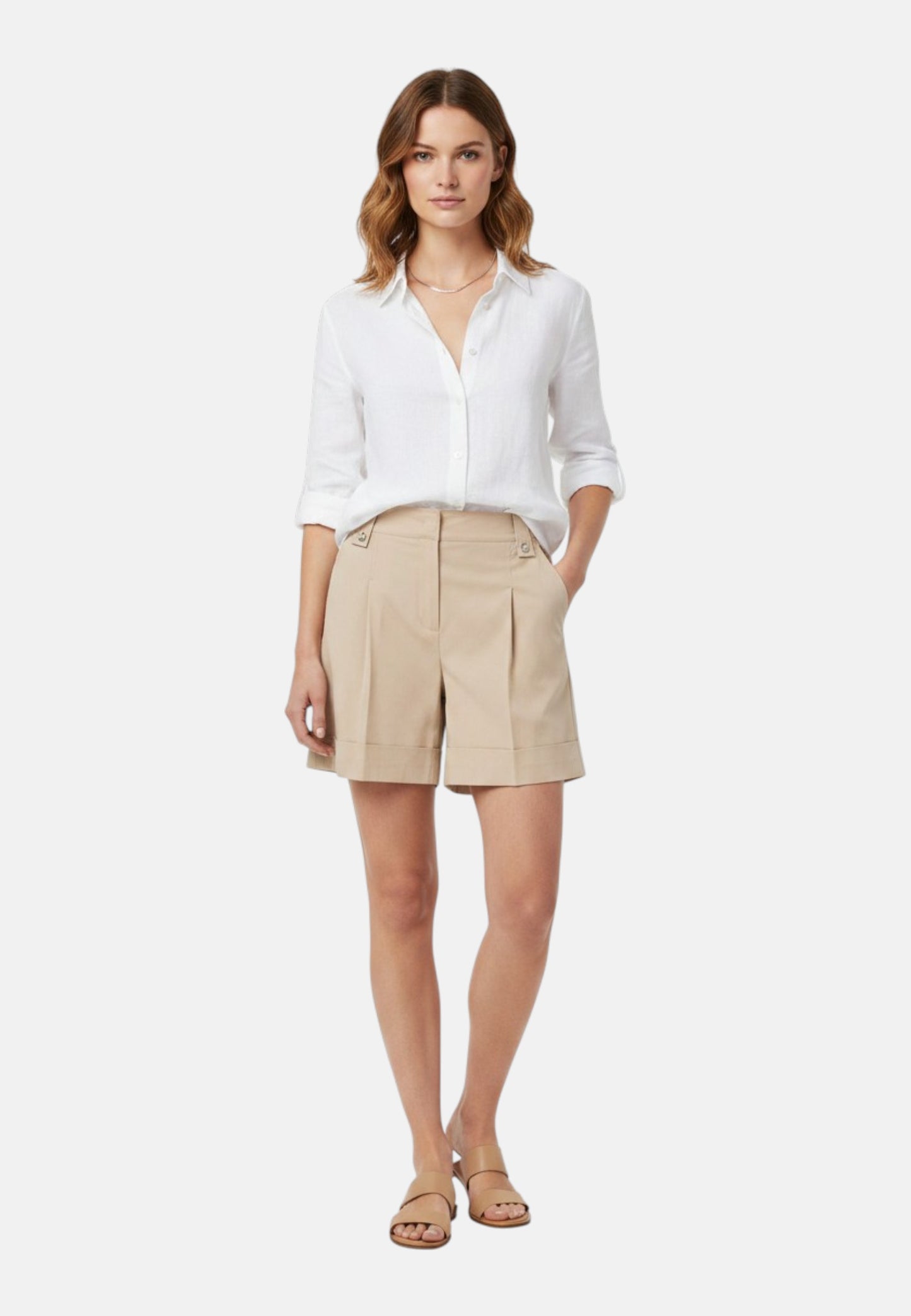 Pantaloni  Donna Liu Jo Con Piega  CA6273T297A