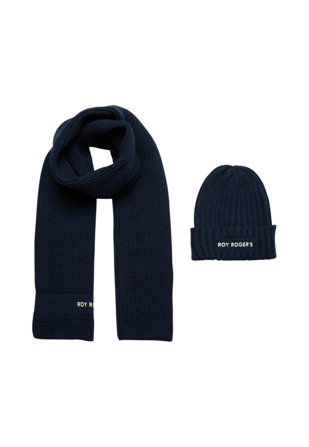 Set Regalo Unisex Roy Roger's Set coordinato di due pezzi, berretto e sciarpa, filato misto poliestere e acrilico  RRX0003CU97XXXX