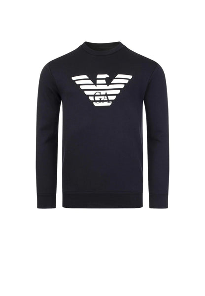 Felpa A Girocollo Uomo Emporio Armani  Aquila 8N1MR61JRIZ