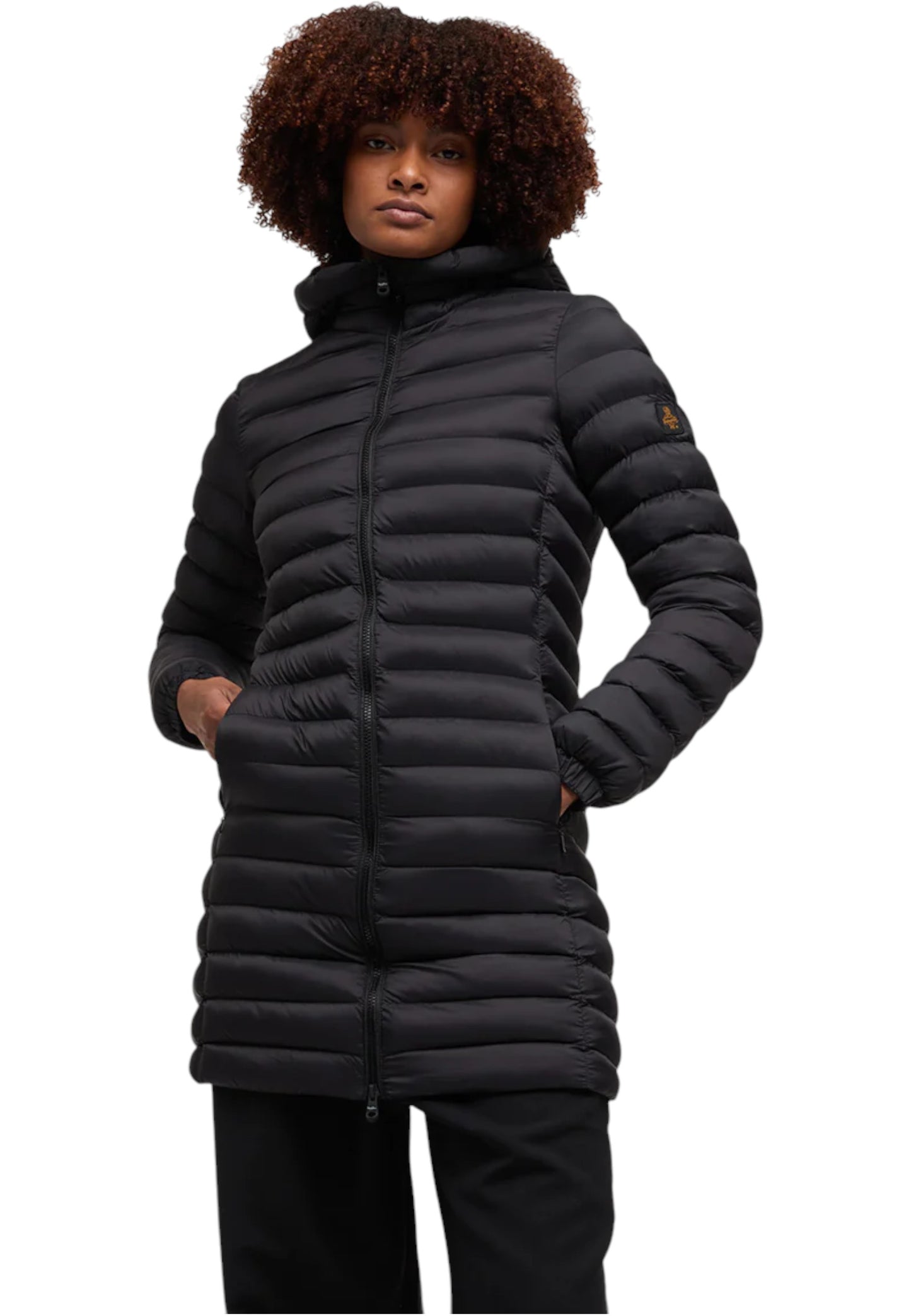Piumino Lungo Donna Refrigiwear Con Cappuccio Gil 24AIRWW26708NY0330