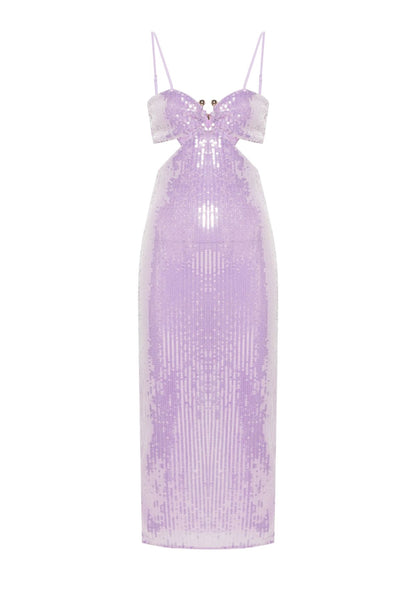 Vestito Midi Donna Patrizia Pepe Senza Maniche Con Paillettes  2A2710A394