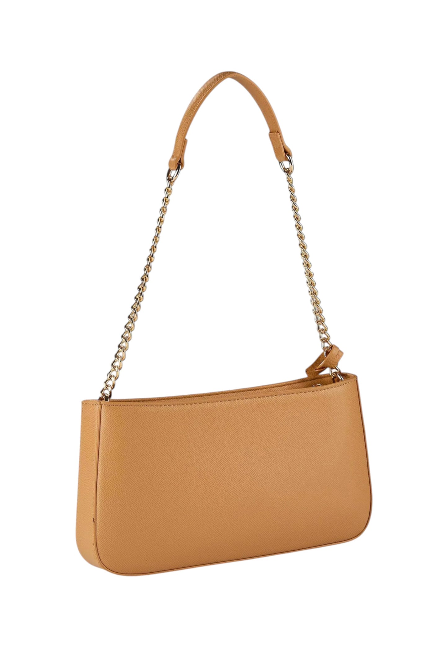 Borsa A Spalla Donna U.S. Polo Assn. Small Hobo Con Chain Poliuretano Camel Jones BEUJE8663WVP
