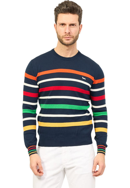 Maglia A Girocollo Uomo Harmont & Blaine Con Righe 3D  HRL639030763