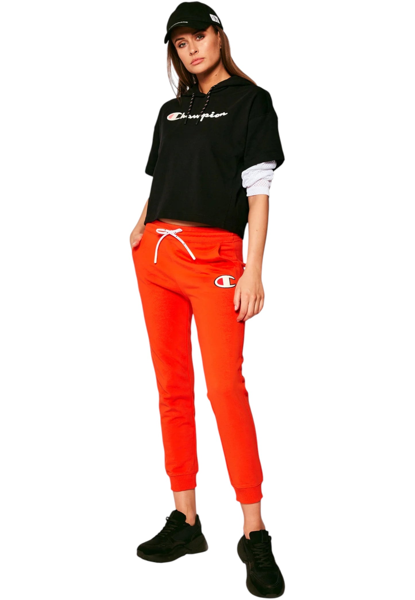 Felpa Con Cappuccio Donna Champion   112890