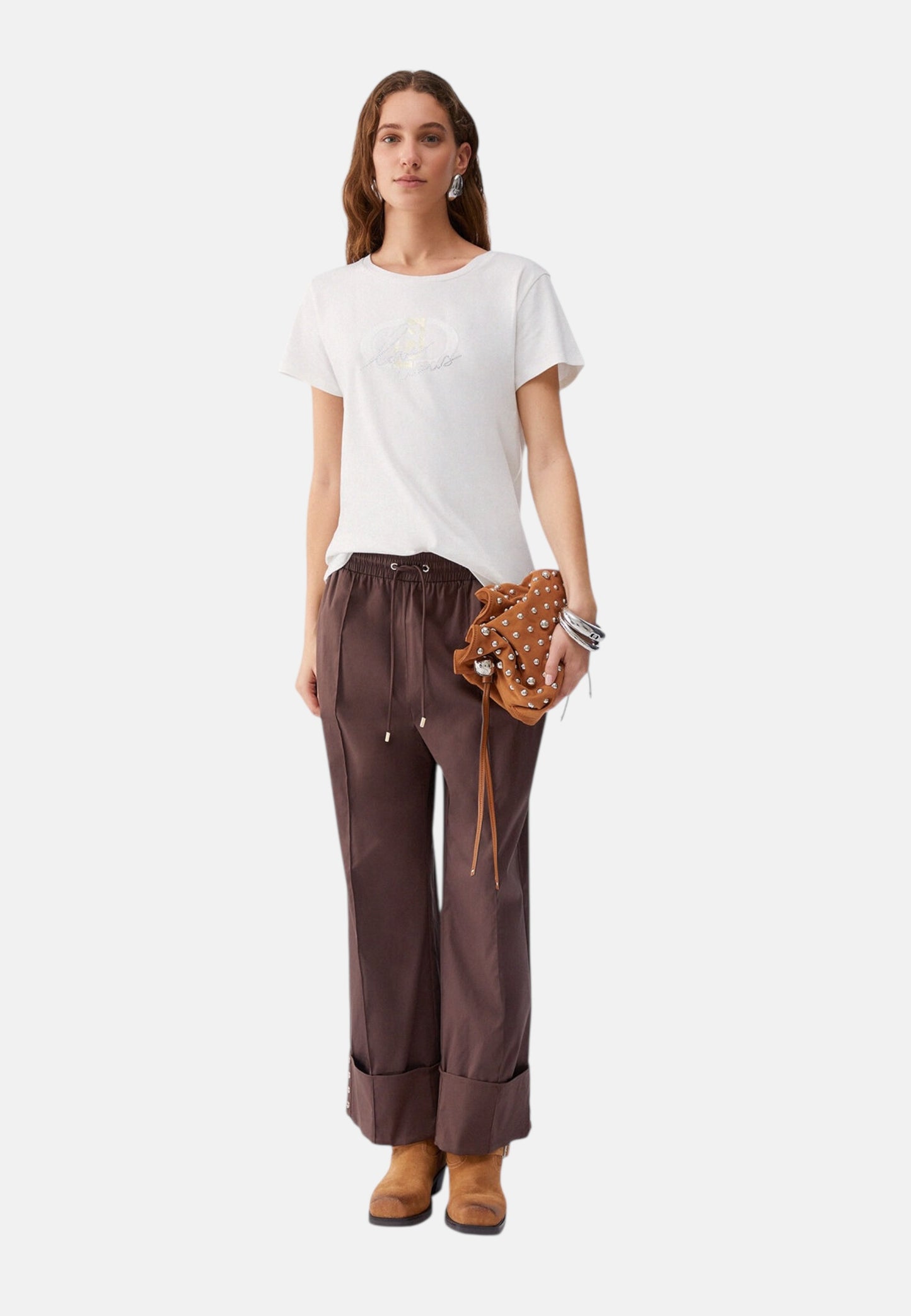 T-Shirt Manica Corta Donna Liu Jo Love Eco Line TA6287JS003