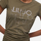 T-Shirt Manica Corta Donna Liu Jo Degrade Eco Line VA6171JS003