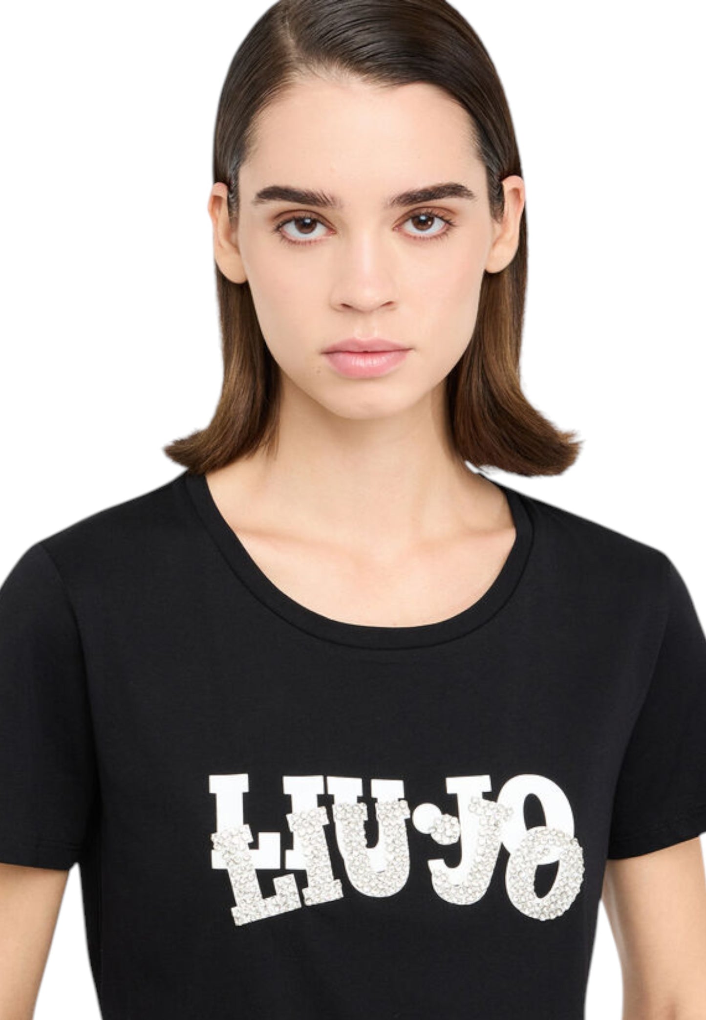 T-Shirt Manica Corta Donna Liu Jo  Curv Liujo TF5280JS923