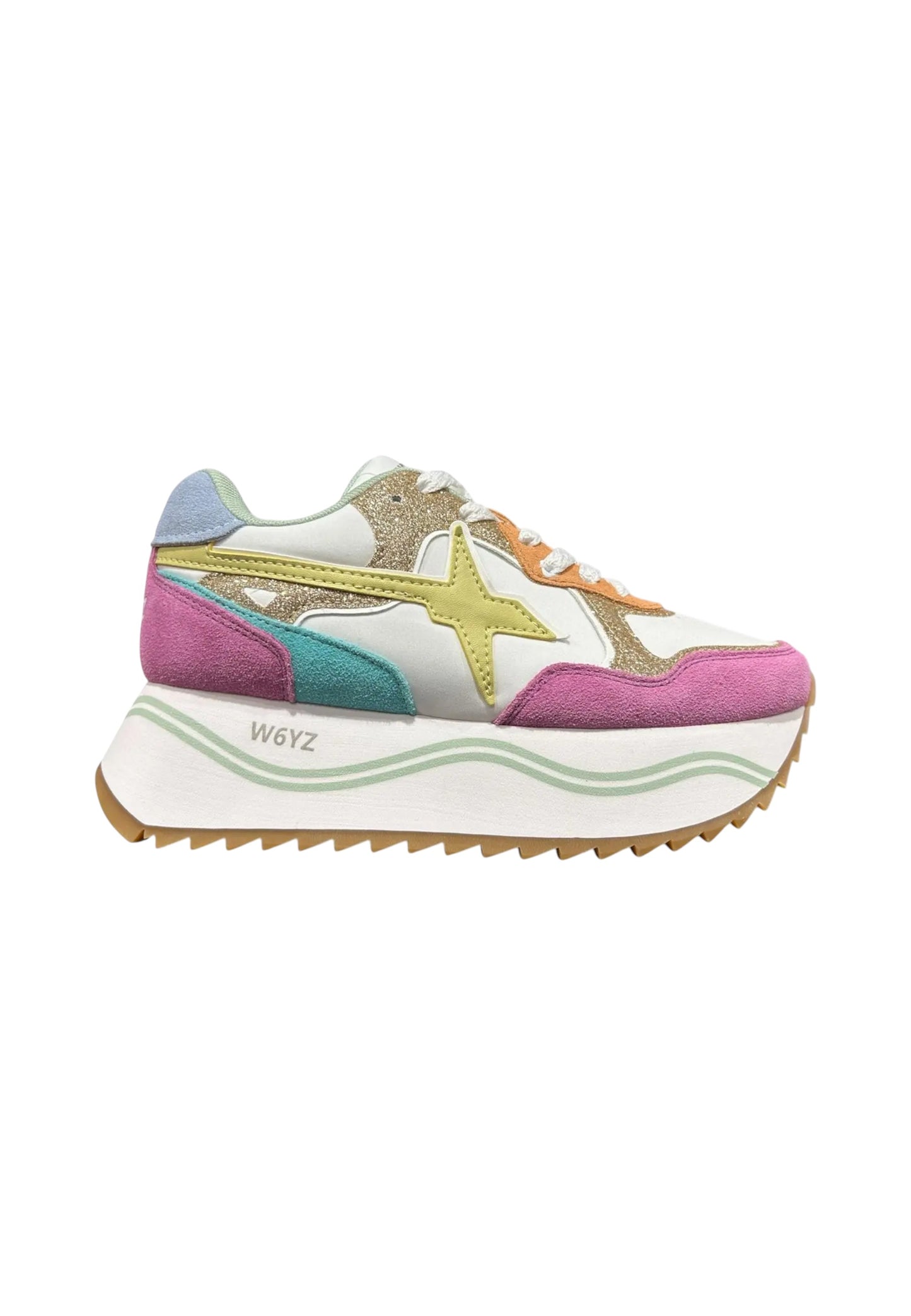 Sneakers Basse Donna W6YZ In Tessuto Tecnico E Suede Deva-W. 201740547