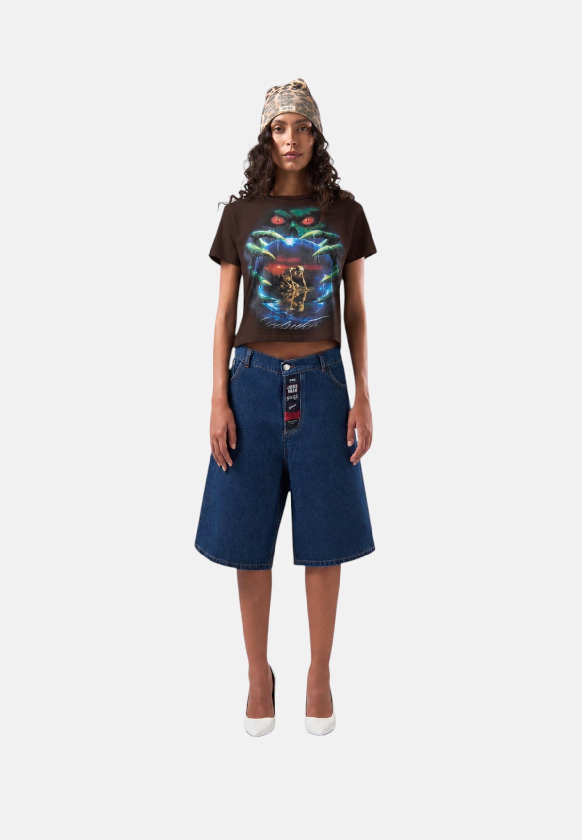 T-Shirt Manica Corta Donna Gcds   C2WBQC182J110