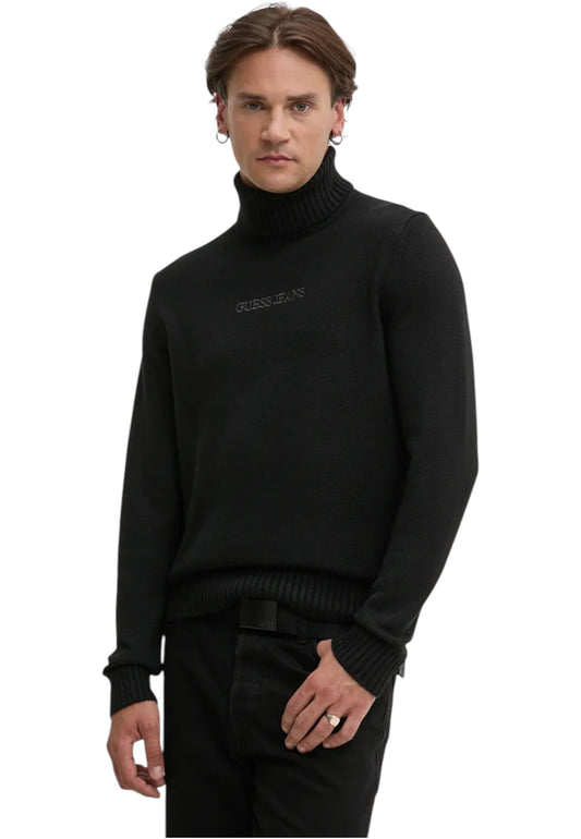 Maglione Collo Alto Uomo Guess Gj Guess J Emb Gj Ls Tn Guess J Emb Swtr M5BR58Z0561
