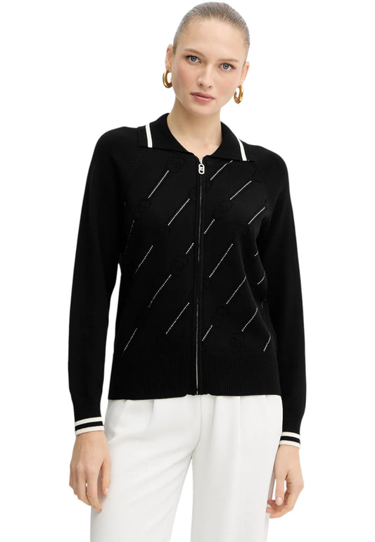Cardigan  Donna Liu Jo Con Zip  TF5032MS63L