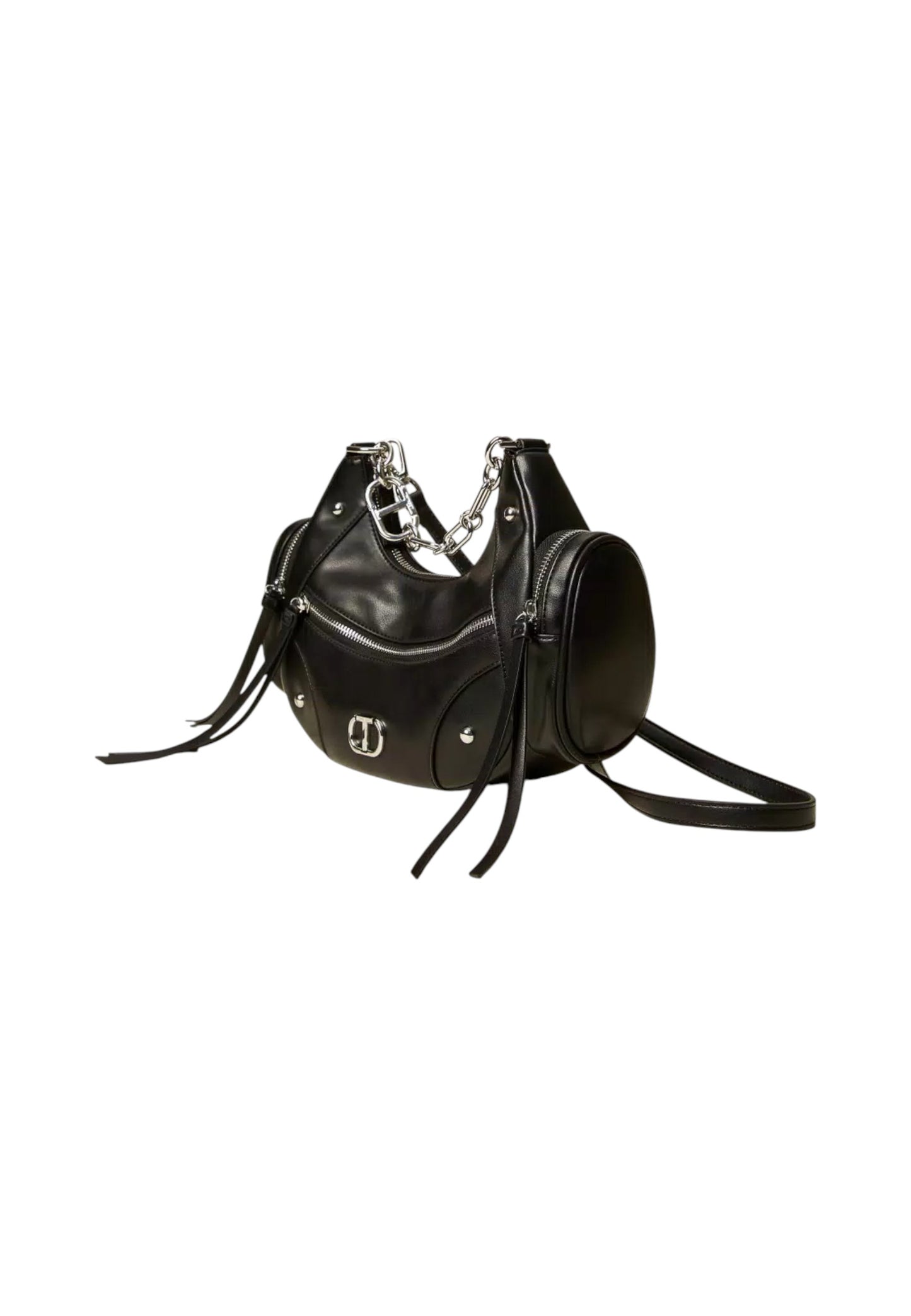 Borsa A Tracolla Donna Twinset Croissant Media Con Tasche  252TD8180