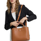 Borsa A Mano Donna Guess Girlfriend Satchel Meridian Ii HWBG6974060