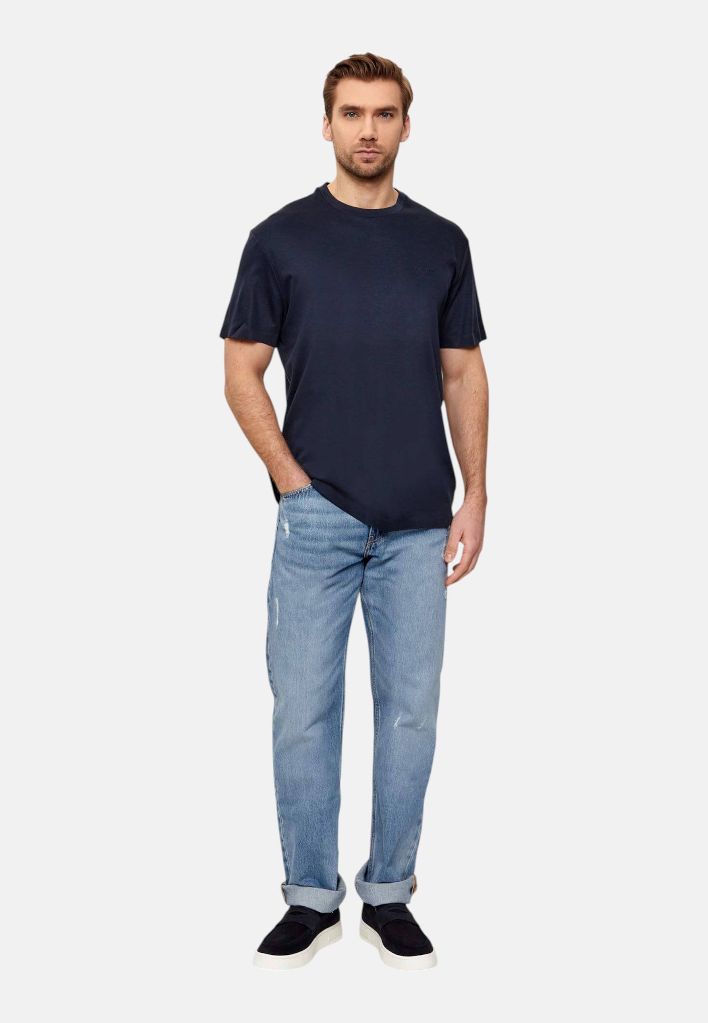 T-Shirt Manica Corta Uomo Guess  Luxe Jersey M6RI49KE722