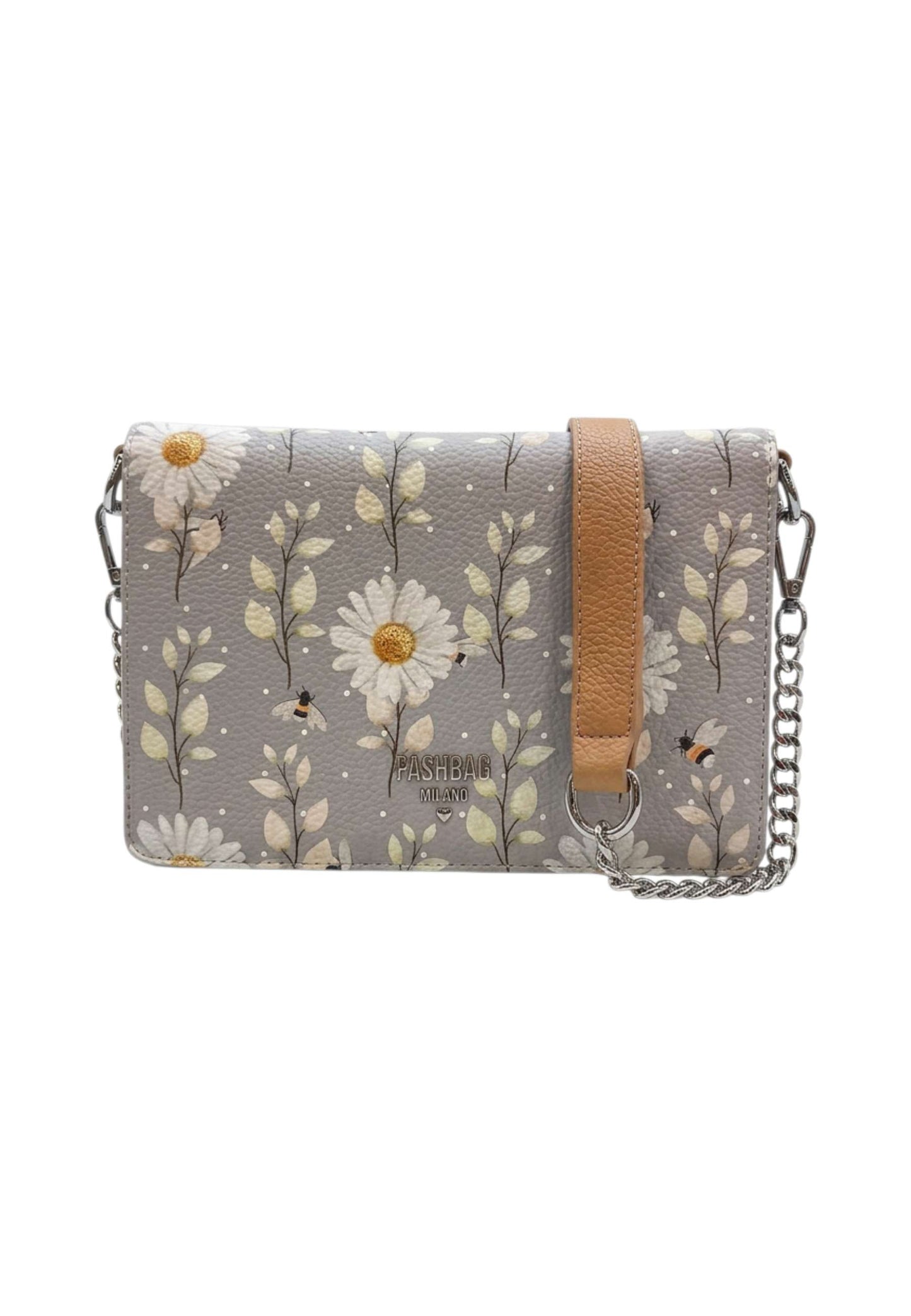 Borsa A Tracolla Donna Pashbag Mini Bag Stampa Fiori Neverending Judy-Neverending