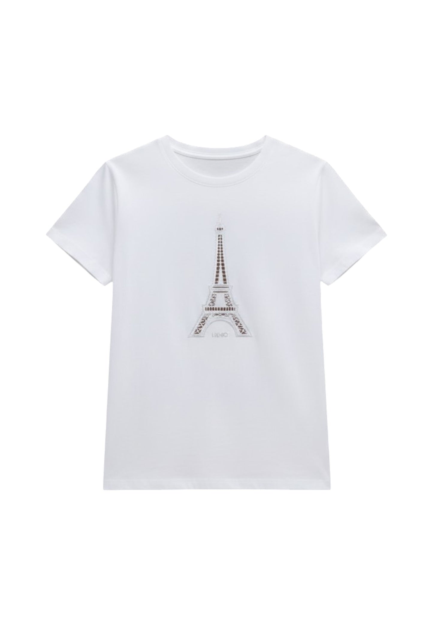 T-Shirt Manica Corta Donna Liu Jo Paris Ajour Eco Line WA6413JS904