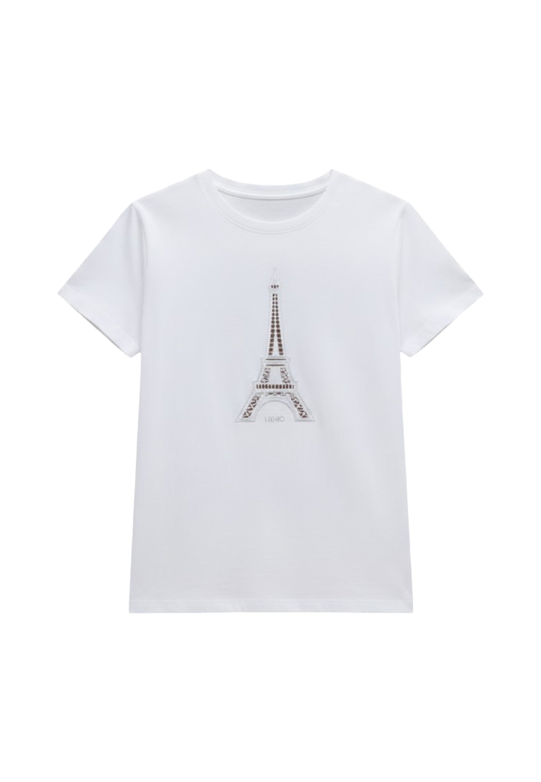 T-Shirt Manica Corta Donna Liu Jo Paris Ajour Eco Line WA6413JS904