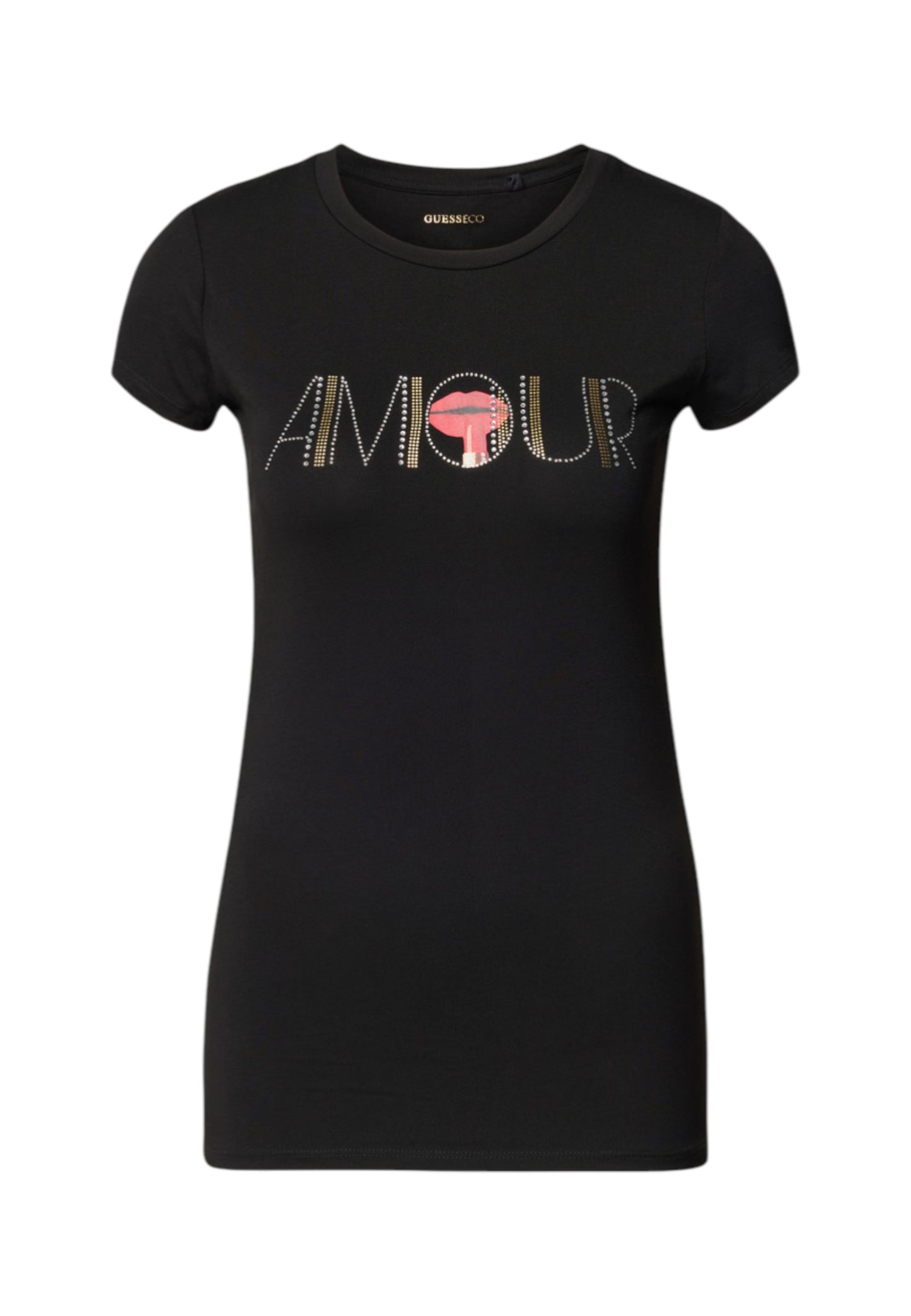 T-Shirt Manica Corta Donna Guess  Amour Lux R3 W6RI03KA0Q1