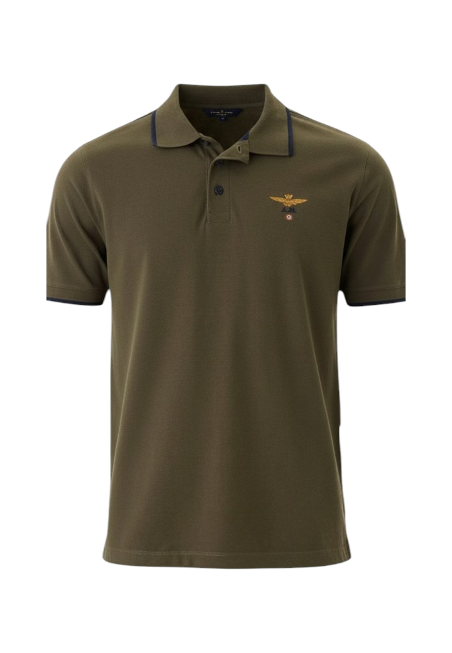 Polo Manica Corta Uomo Aeronautica Militare In Pique' Di Cotone Con Logo  261PO1308UP00082