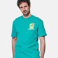 T-Shirt Manica Corta Uomo Replay In Jersey Con Stampa Cocktail  M3338 .000.2660