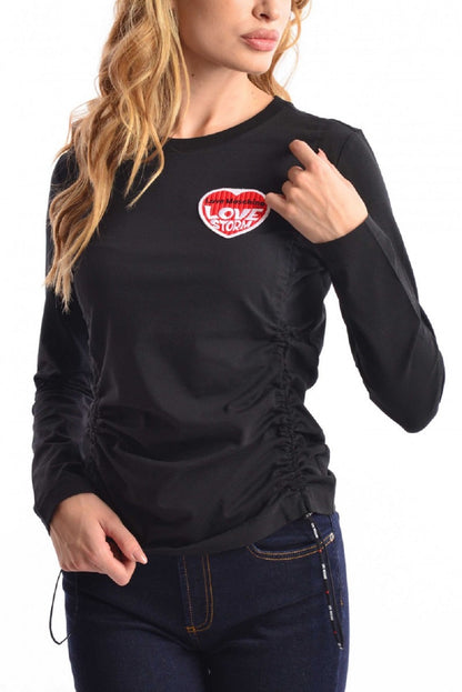 T-Shirt Manica lunga Donna Love Moschino   W4H7680E1951
