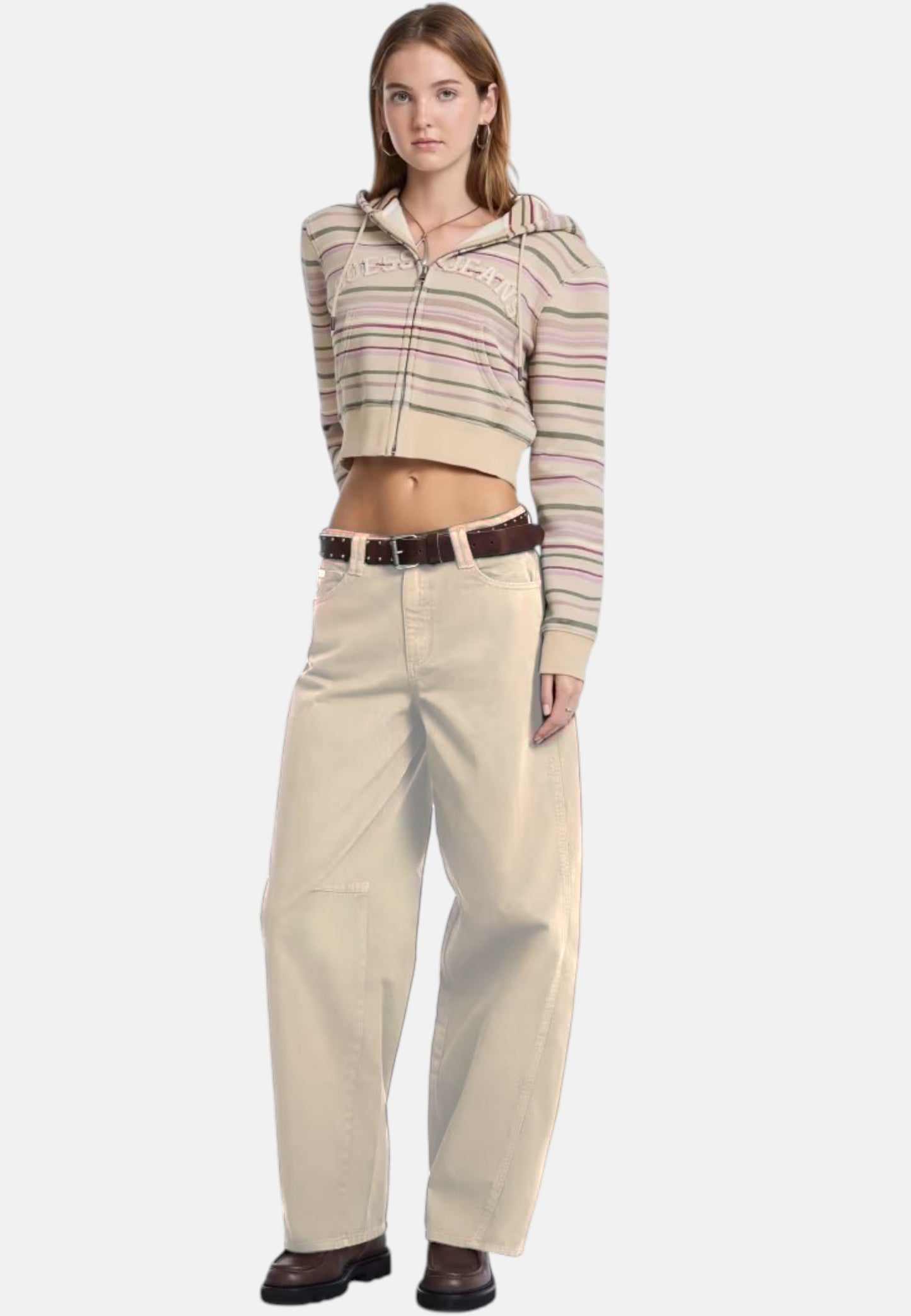 Pantaloni Barrel Leg Donna Guess  Gj Barrel W5BA2XWGCV1