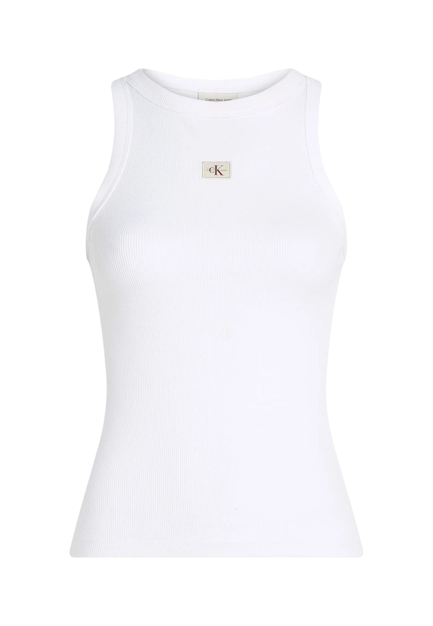 Top  Donna Calvin klein Jeans  Woven Label Rib