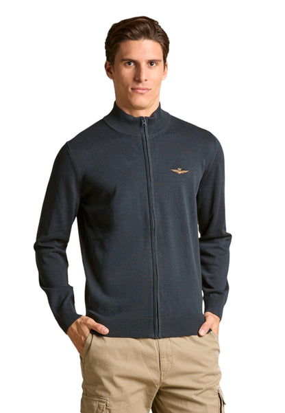 Maglia Collo Alto Uomo Aeronautica Militare Con Zip  252MA1580UL00506
