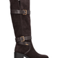 Stivali  Donna Liu Jo In Pelle Scamosciata Con Tacco A Blocco E Doppio Cinturino Colby 02 SF6053PX310