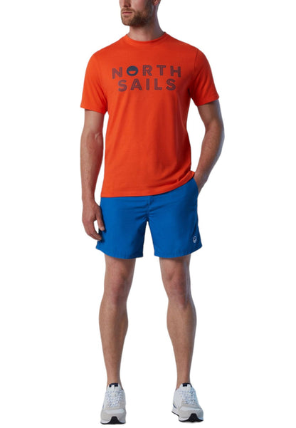 T-Shirt Manica Corta Uomo North Sails Line Print  692973