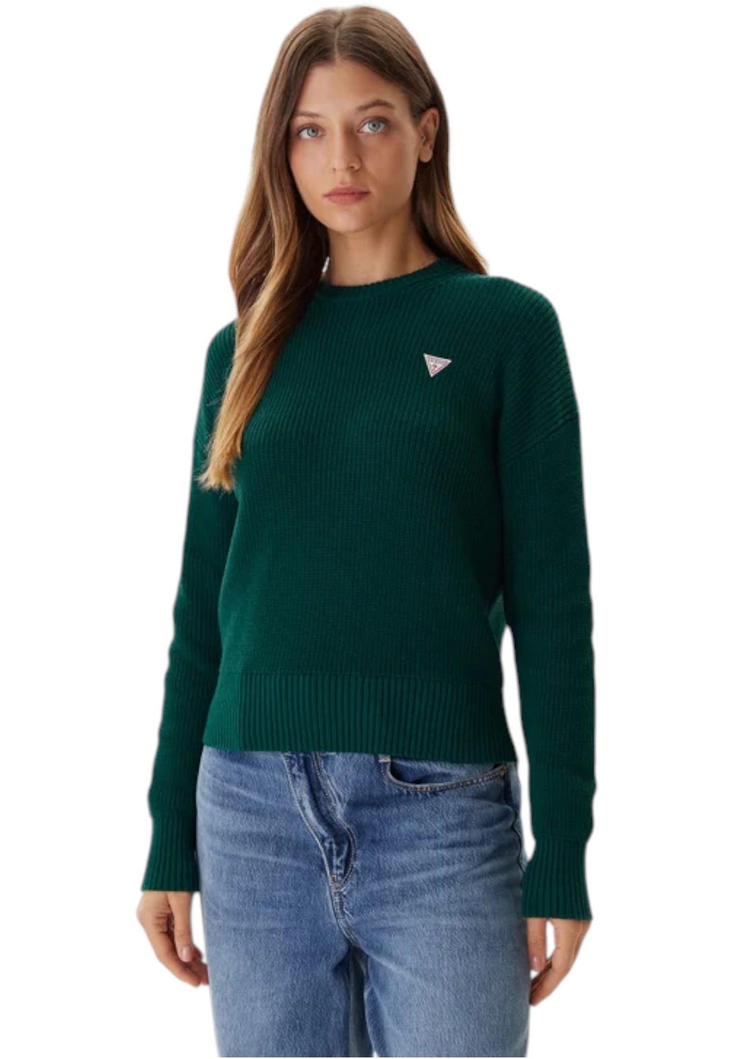 Maglione A Girocollo Donna Guess  Gj Mini Triangle W4BR08Z3HM1