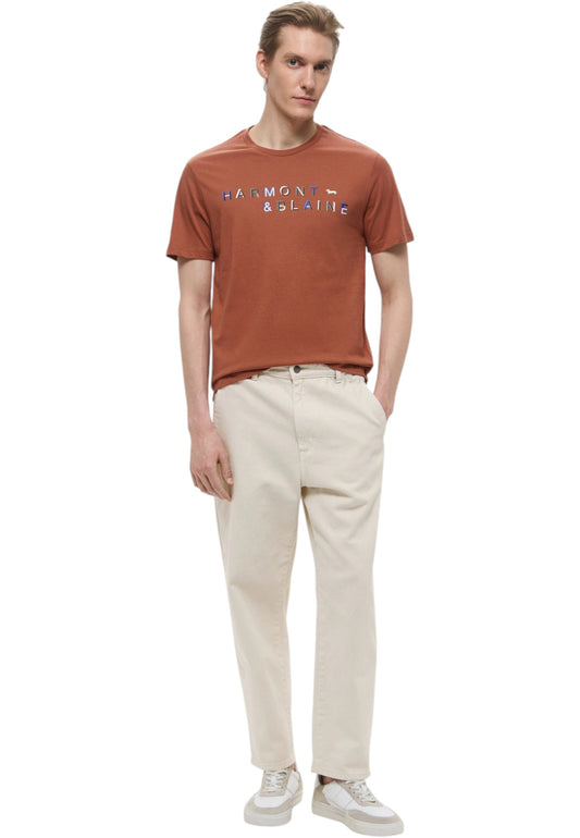 T-Shirt Manica Corta Uomo Harmont & Blaine