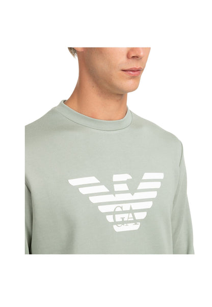 Felpa A Girocollo Uomo Emporio Armani  Aquila 8N1MR61JRIZ