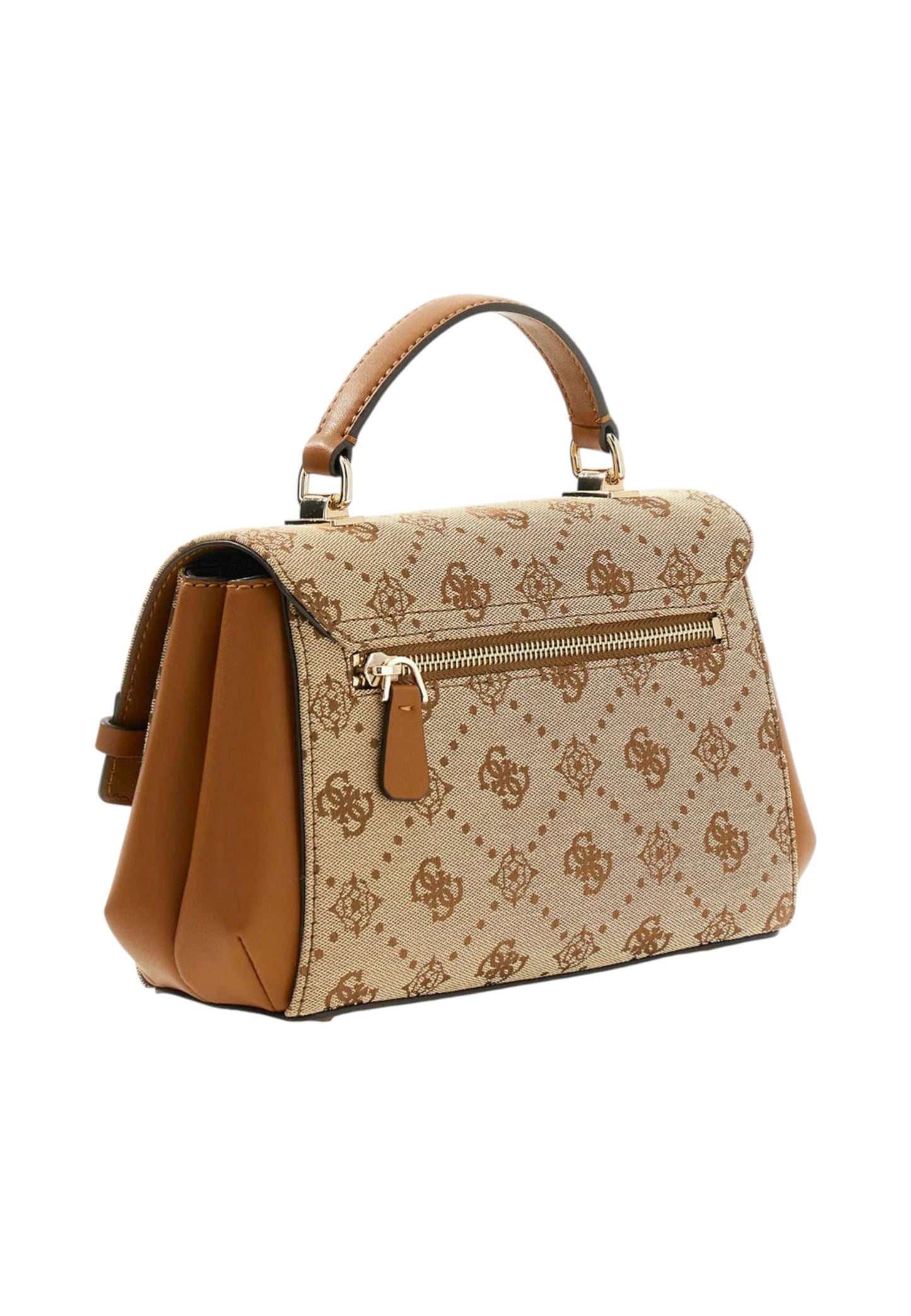 Borsa A Mano Donna Guess Top Handle Flap Melinda Logo HWJP9902200