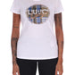 T-Shirt Manica Corta Donna Liu Jo  Lj Brushed Check MF5456JS923