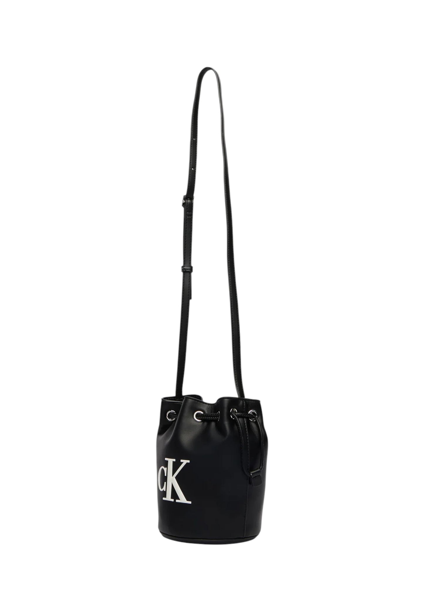 Borsa A Tracolla Donna Calvin klein Small Bucket Bag Bold Ck LV04F3640G