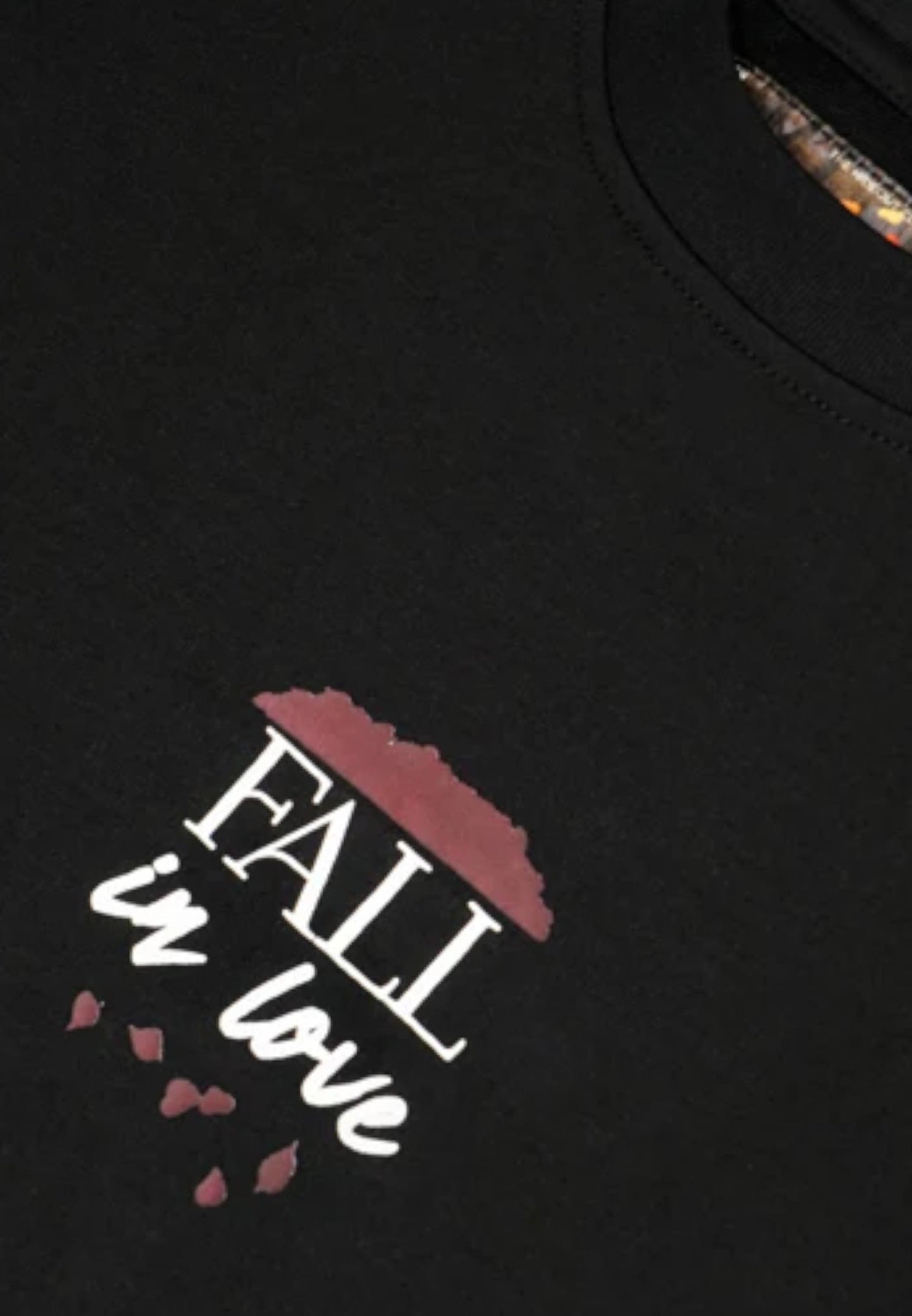 T-Shirt Manica Corta Uomo The Hideout Clothing  Fall In Love THC-FIL