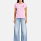 T-Shirt Manica Corta Donna Mc2 Saint Barth Spritzo Amore Emb Emilie EMI0001