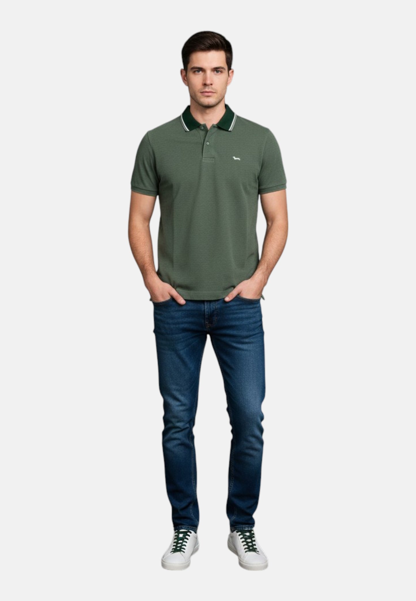 Polo Manica Corta Uomo Harmont & Blaine Oxford  LRQ477021926