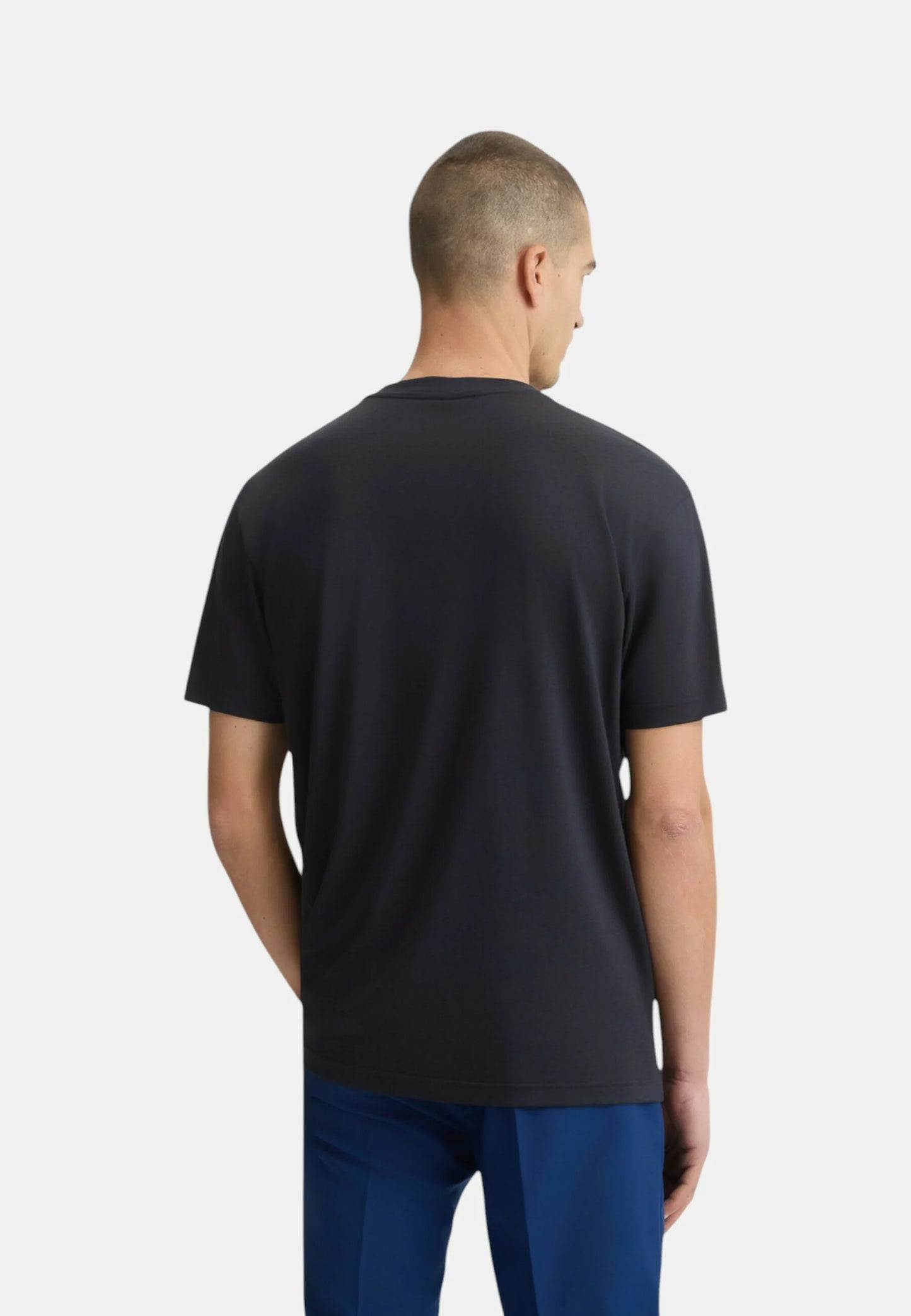 T-Shirt Manica Corta Uomo Liu Jo In Lyocell  QXX115J4805