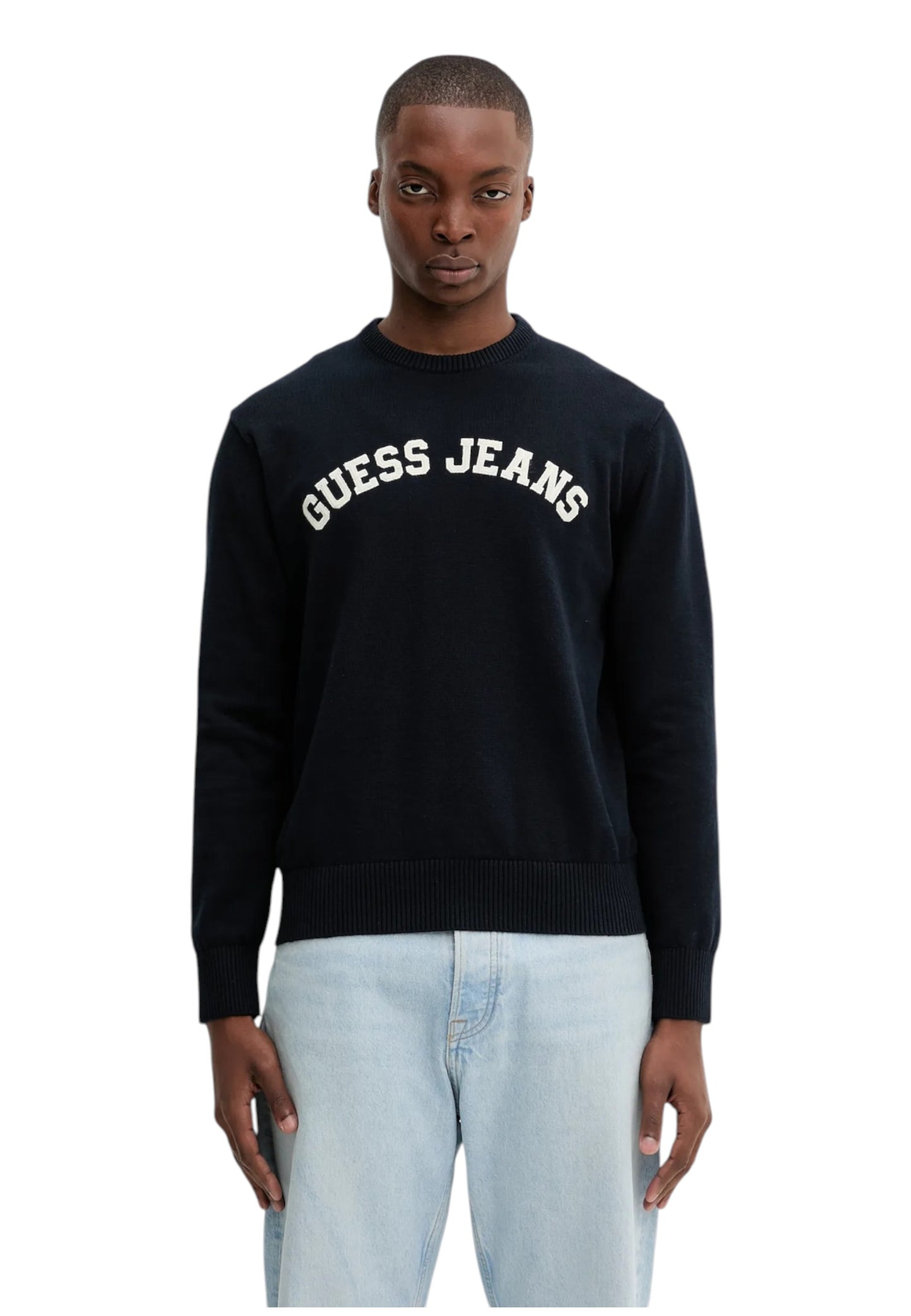 Maglione A Girocollo Uomo Guess  Gj Guess J Patch M5YR18Z3HM1