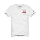T-Shirt Manica Corta Uomo Mc2 Saint Barth Stampa E/O Ricamo Frontale King Scooter Portofino POT0001