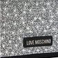 Borsa A Tracolla Donna Love Moschino Con Strass Termoapplicati Effetto Cristallo  JC4168PP1OLW1