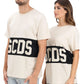 T-Shirt Manica Corta Uomo Gcds Band Logo Regular  B1XM2314JA3