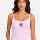 Top  Donna Mc2 Saint Barth Rib Sb Hibiscus Beads Emb Zaira ZAI0001